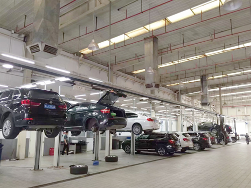 汽車4S店通風降溫解...